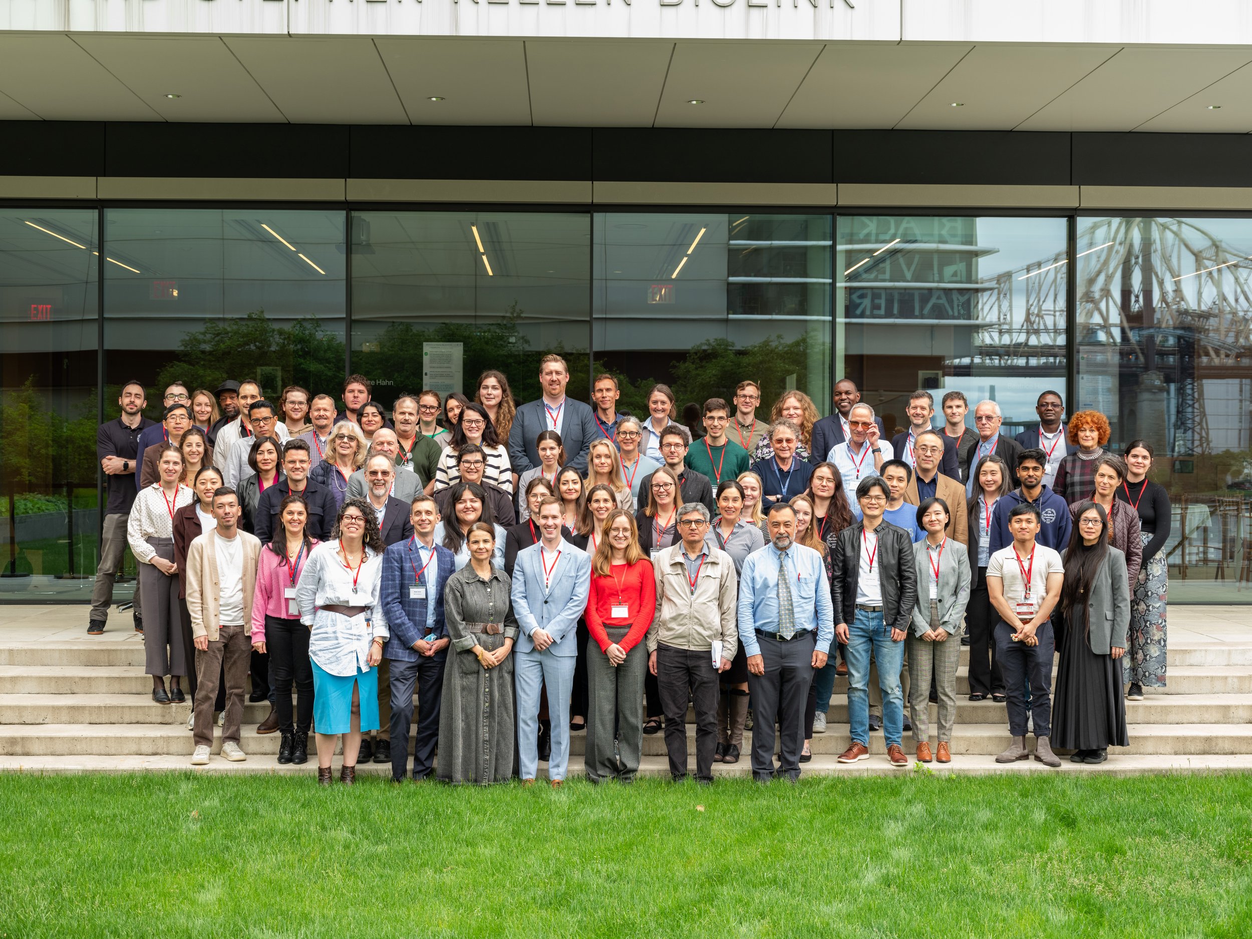 REACH collaborators gathered outside at the 2024 annual meeting.