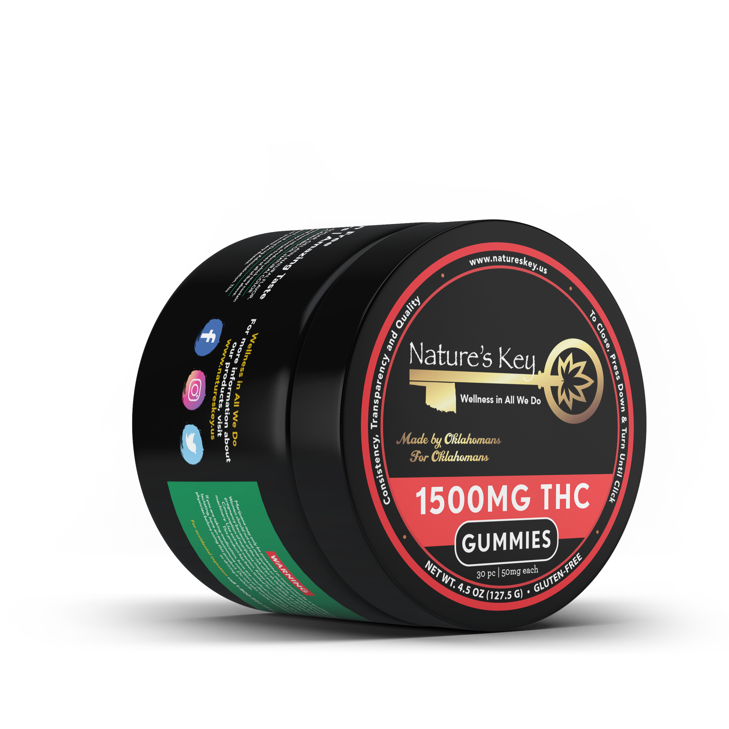 1,500mg THC Variety Gummies