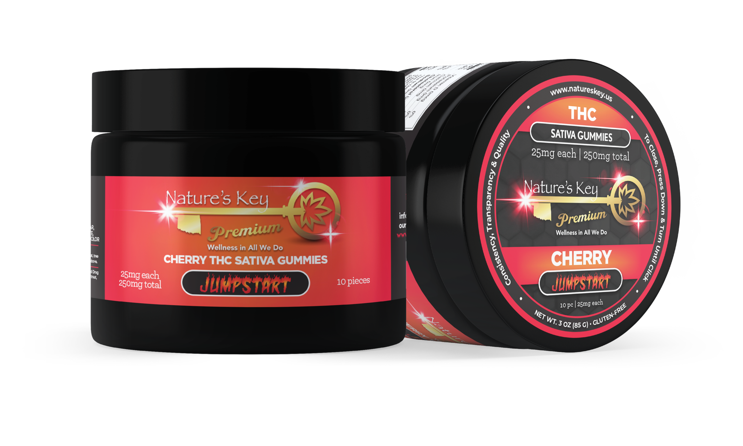 Jumpstart Sativa THC Vegan Gummies