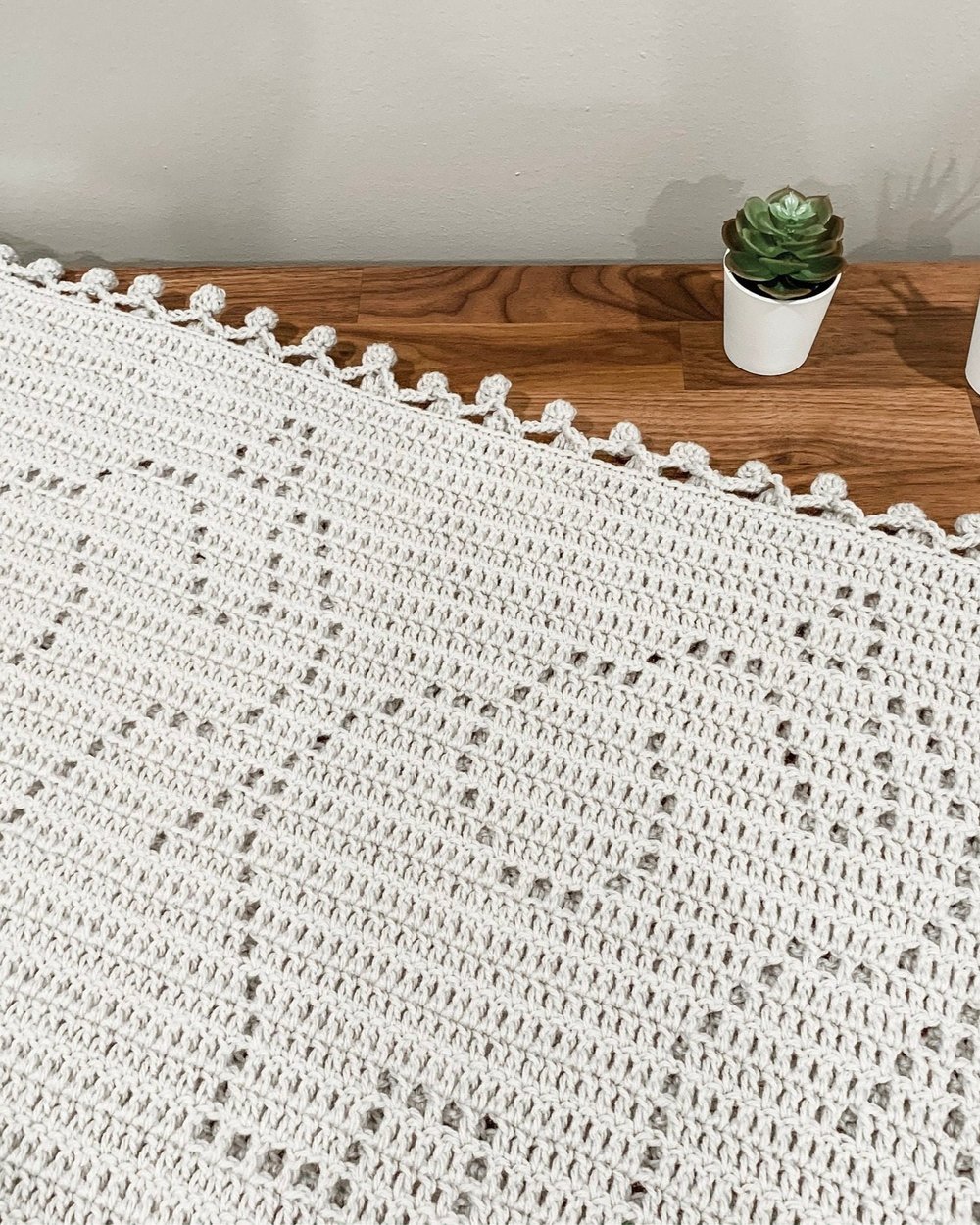 Hector Blanket :: Filet Crochet Pattern :: Skull and Bone — Owl B ...