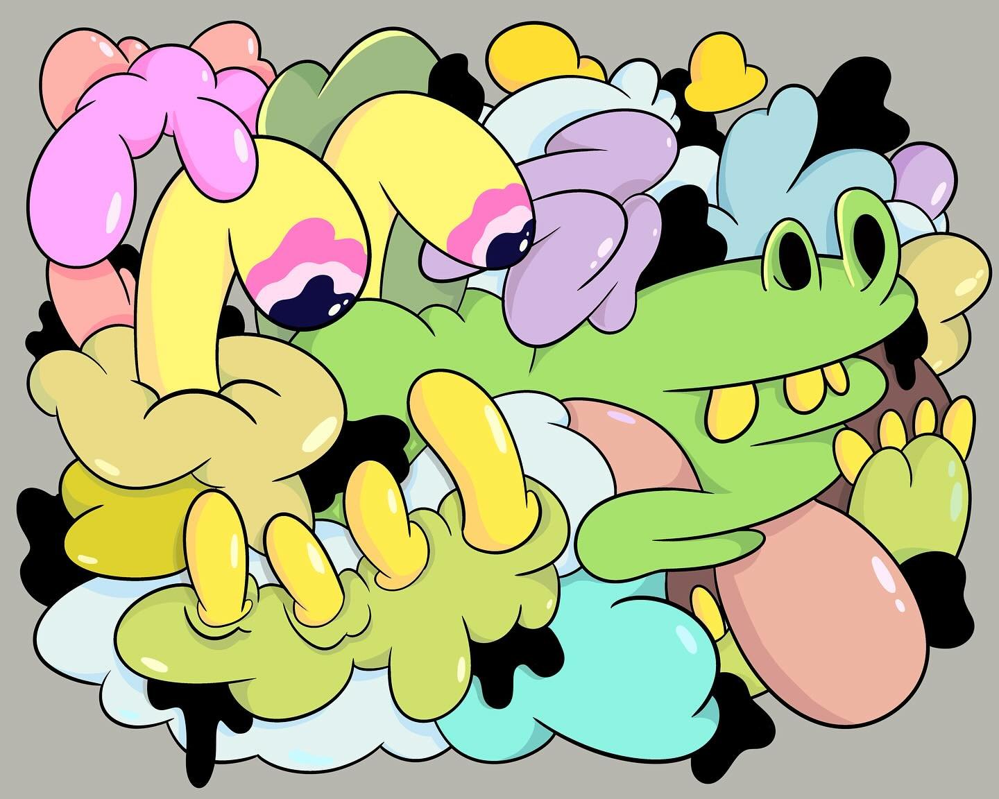 Crocodile tears&hellip;
.
.
.
.
#art #artwork #digitalart #cartoonart #chicagoart #chicagoartist