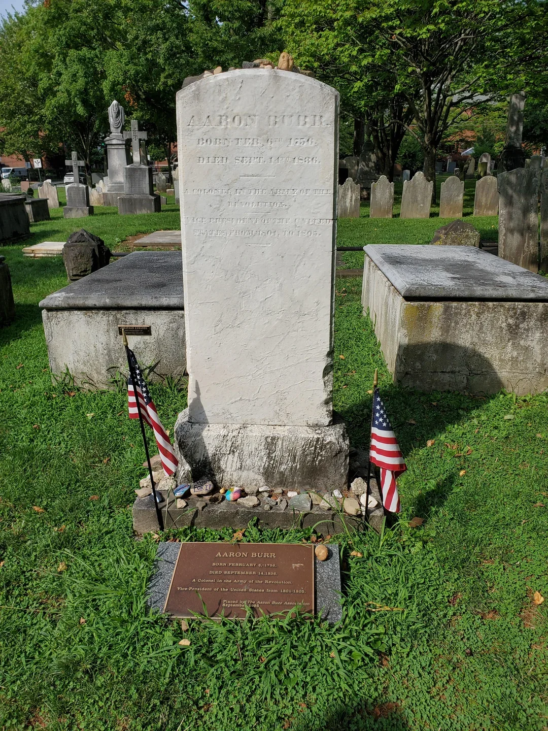 Aaron Burr burial site
