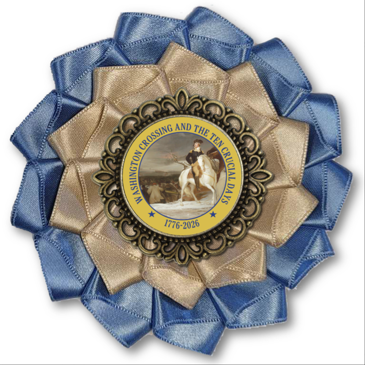 SAR250 Washington Crossing and the Ten Crucial Days Cockade