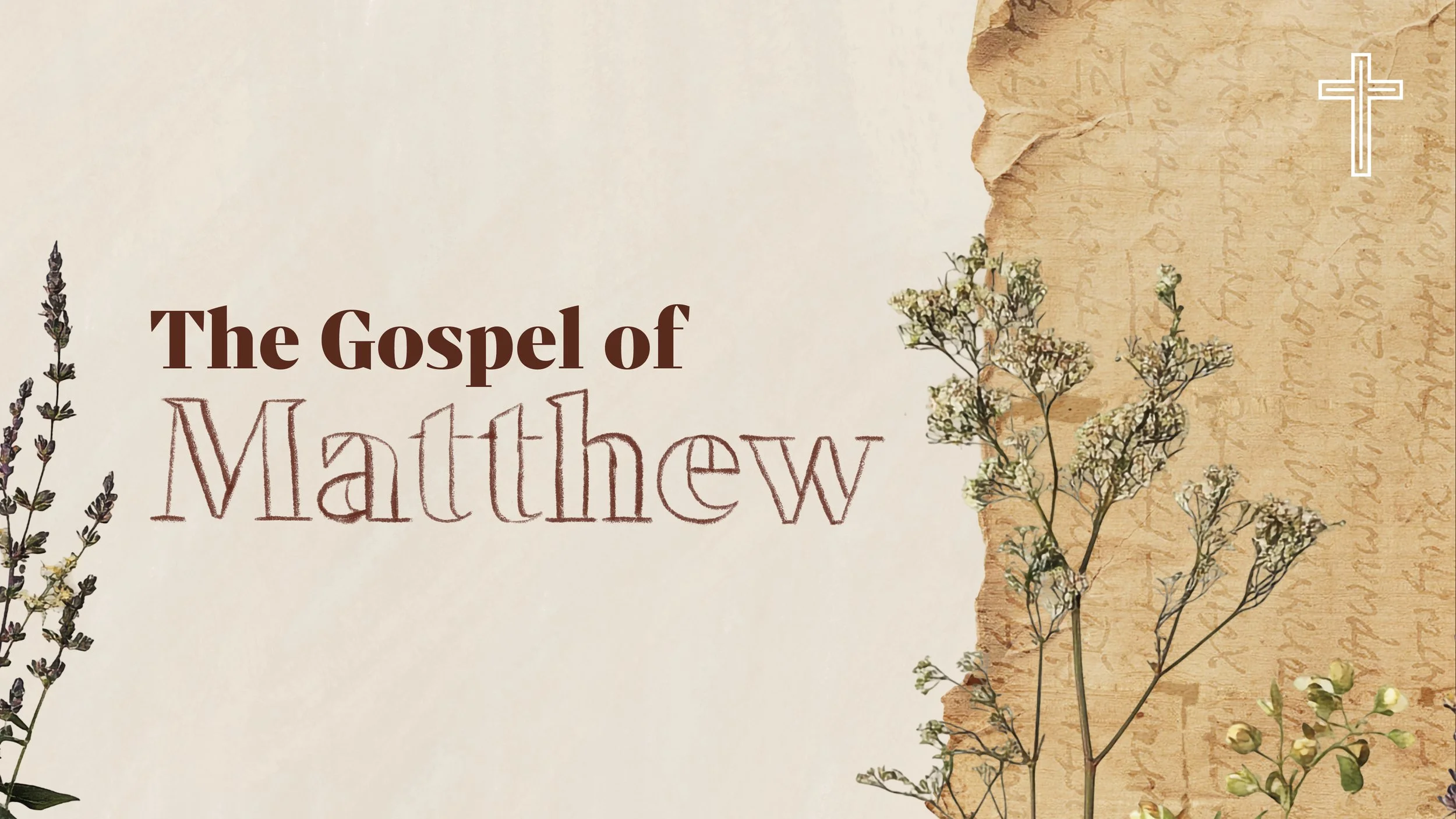 The Gospel of Matthew – Teaching from St Augustine's Ipswich