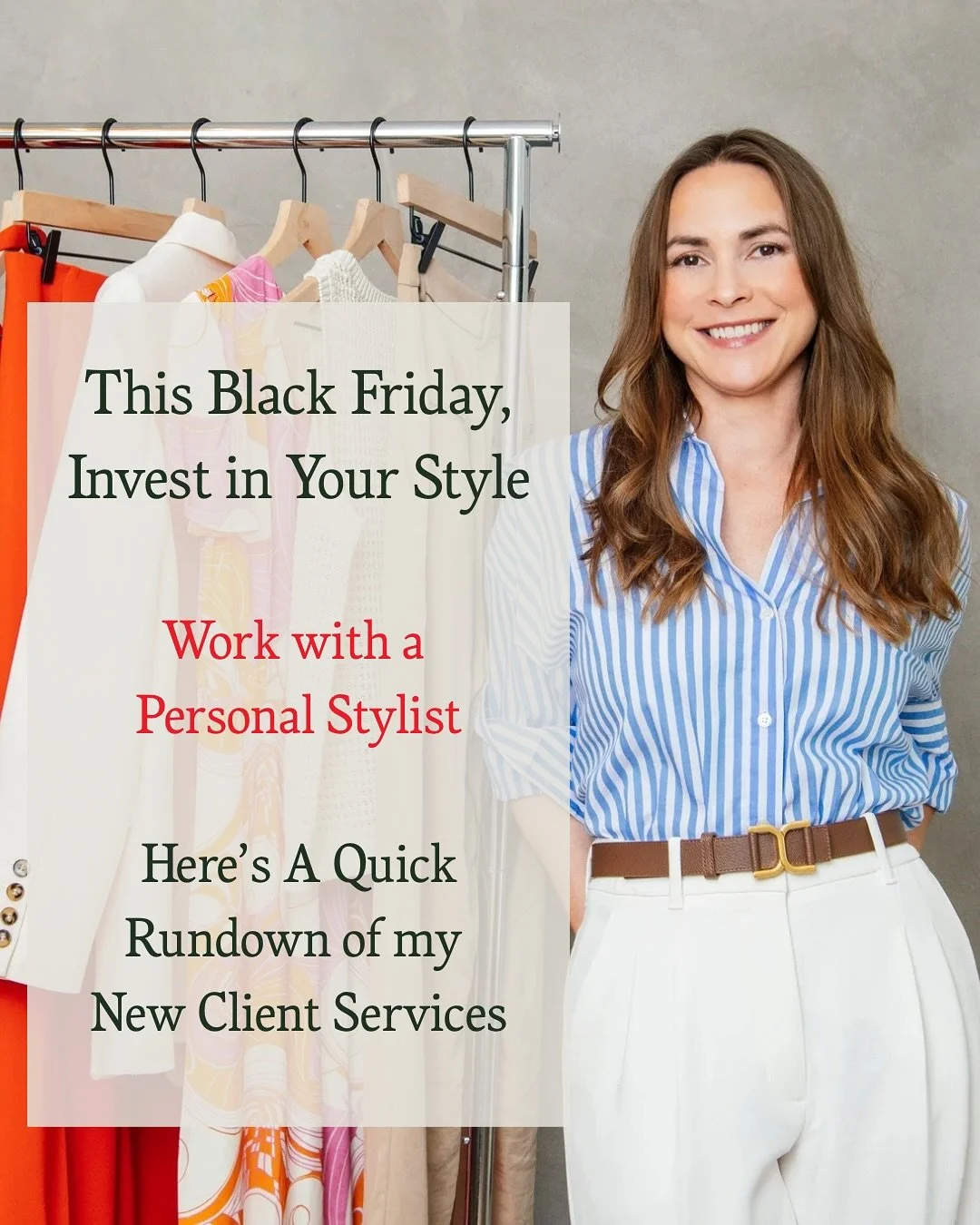 Black Friday wants you to shop fast.
True personal style asks you to slow down.

Intention and clarity sit at the heart of great style. But Black Friday doorbusters? They scream &ldquo;Forget all that&mdash;just BUY.&rdquo; And because we&rsquo;re hu