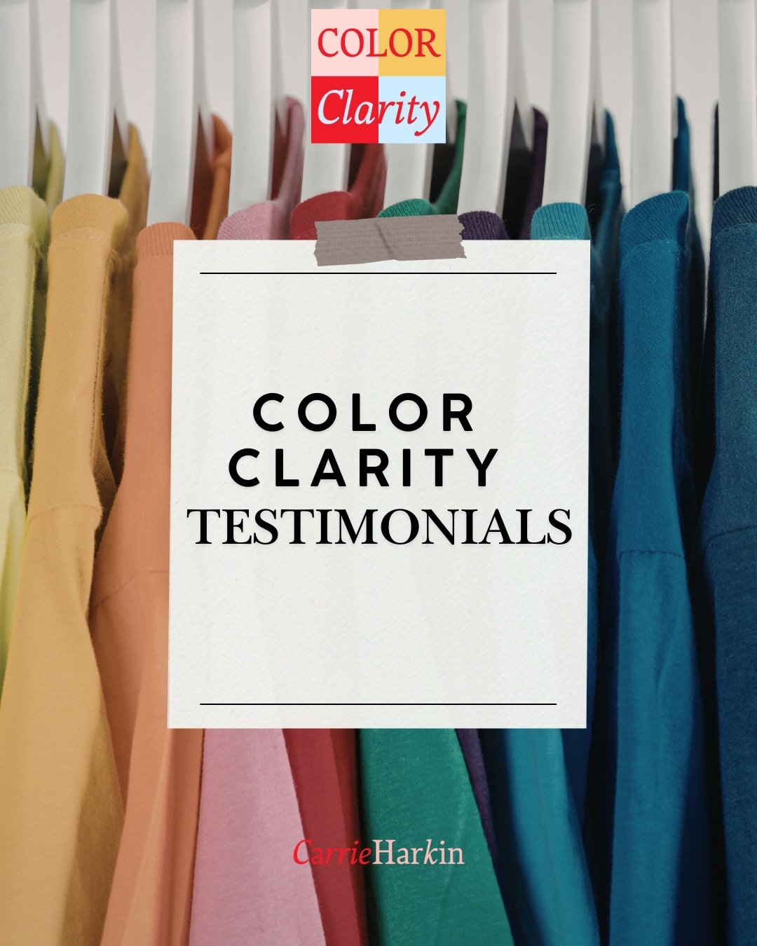 This is what stylists are saying about COLOR Clarity training.

Most stylists who join COLOR Clarity aren&rsquo;t huge fans of traditional color analysis and definitely aren&rsquo;t looking for rigid rules to put themselves or their clients in. Howev