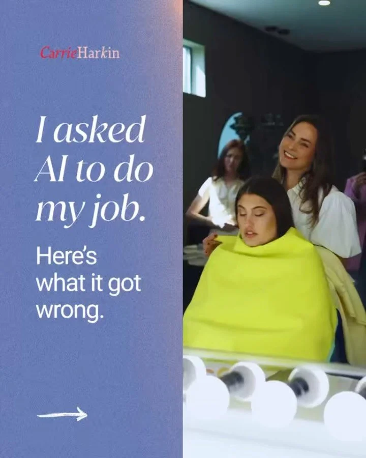 There&rsquo;s so much to say about AI when it comes to personal styling and color analysis. Sometimes it&rsquo;s right and sometimes it&rsquo;s wrong. How would you ever know if you&rsquo;re not a trained expert? 

Applying AI generated color analysi