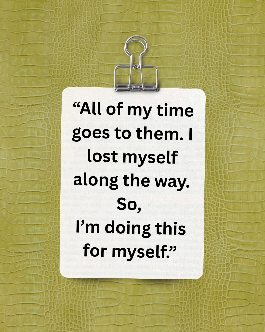 These are thoughts my clients have shared with me before, during and after working together. They&rsquo;re the reasons why they invested in themselves and said yes to working with me. Each one resonates with me, I see myself in all of them.

We all h