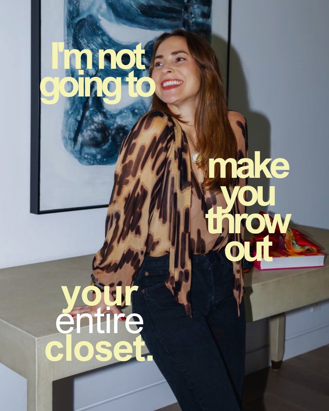 As your personal stylist, I&rsquo;m here to serve.

To make getting dressed easier. Not harder.

Everything we build starts with YOU.
Your style. Your personality. Your real life.

What I won&rsquo;t do?
Swap you out for a trend.
Or turn you into a v