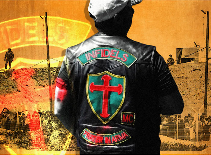 &nbsp;BBC reports Anti-Islamic US biker gang members run security at deadly Gaza aid sites.