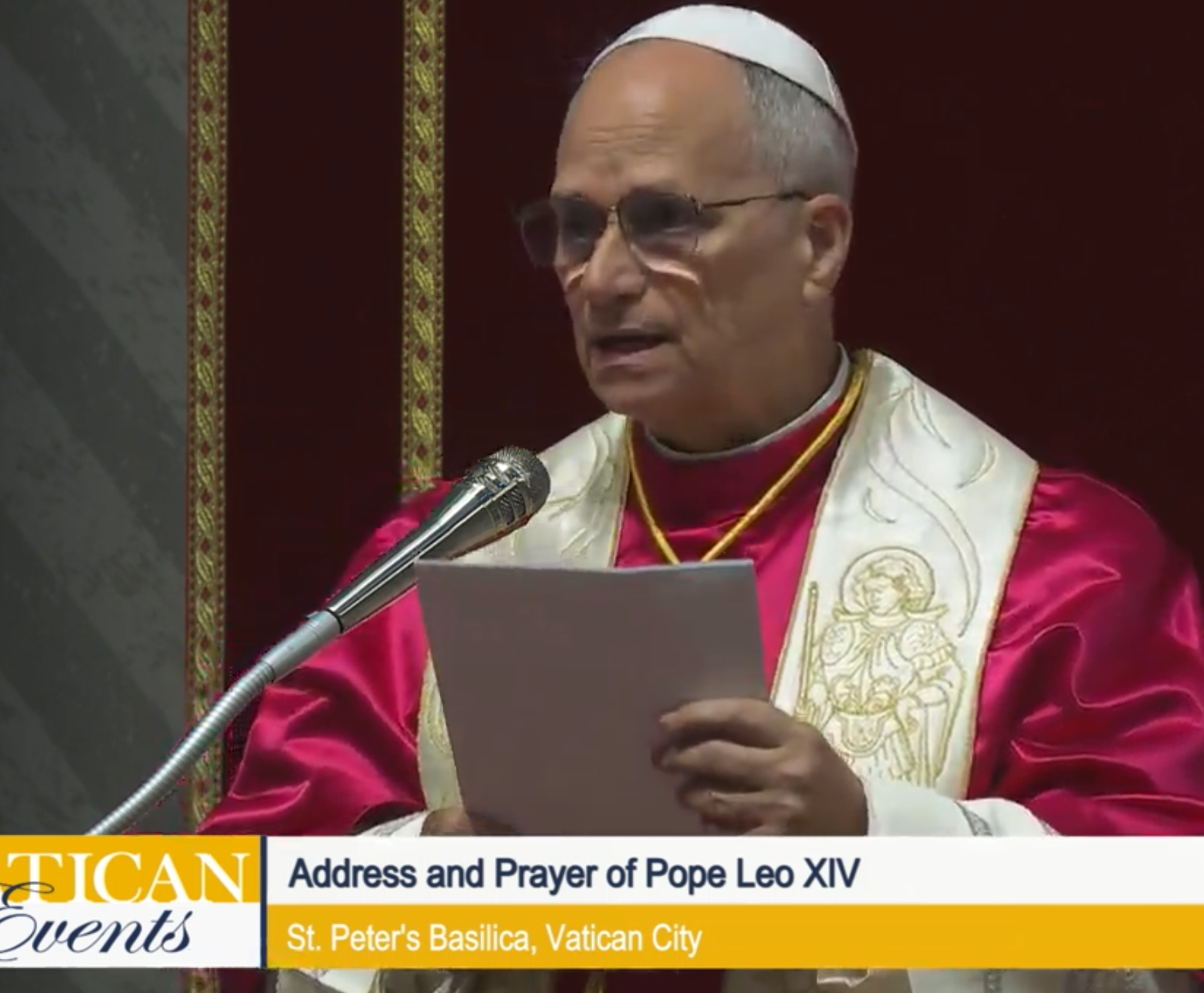 Listen! Pope Leo on Peace
