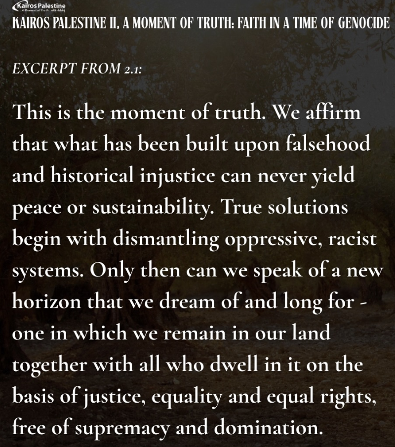 Listen to Seminarians in Solidarity with Palestine.”