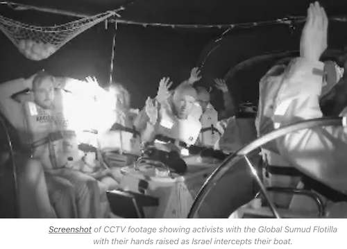Global Sumud Flotilla Intercepted in International Waters