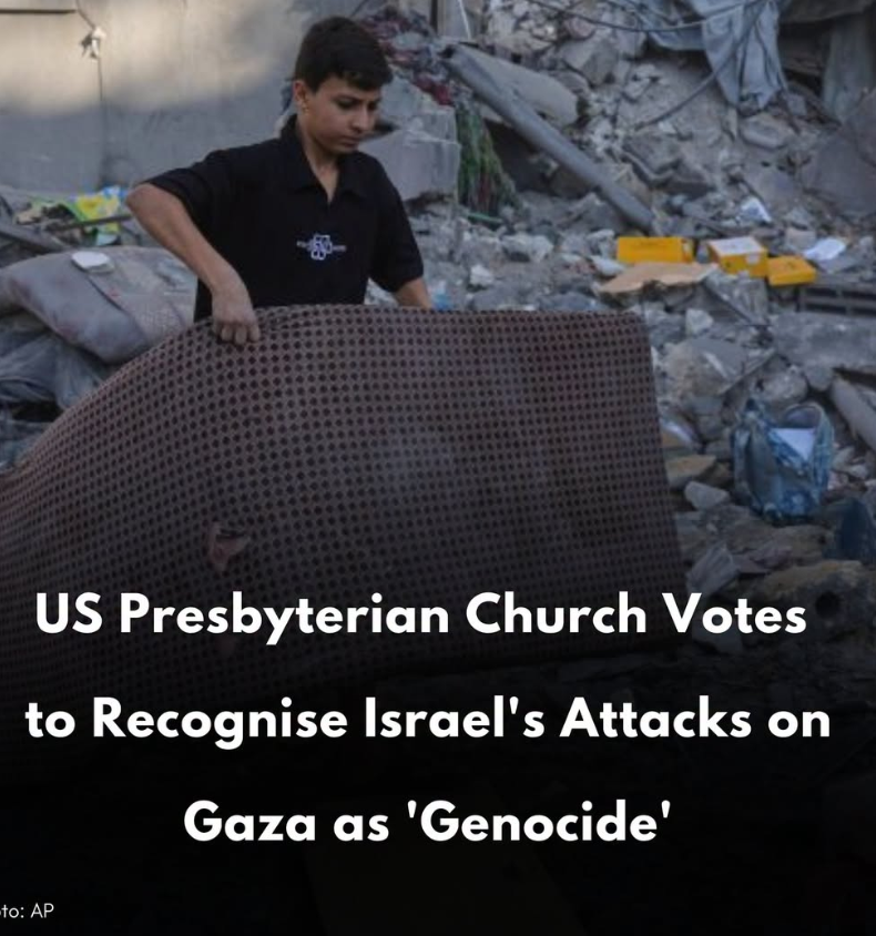 Presbyterian Church (U.S.A.) Divests from Genocide!