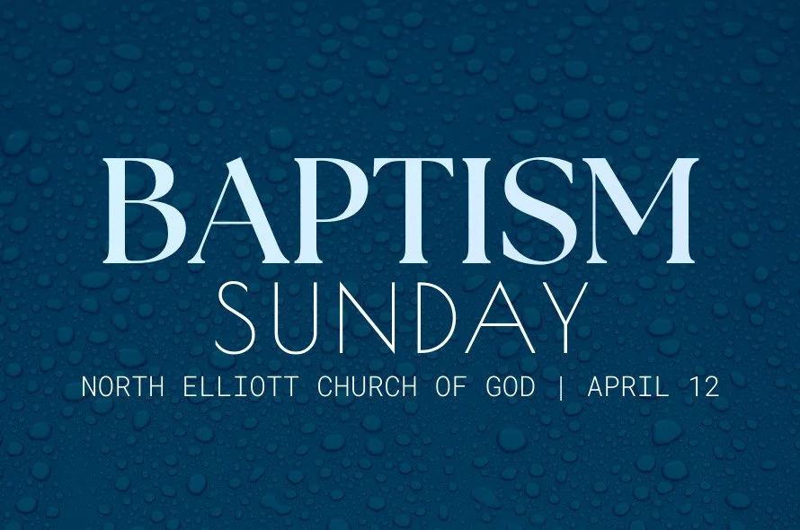 Baptism Sunday April 12