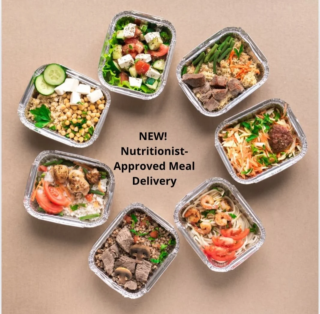 It’s finally here!!! Nutritionist-approved meal delivery designed to make your life easier!! 💜
These meals take the guesswork out of what to eat, so you can focus on feeling your best, with less time in the kitchen and support you can taste.