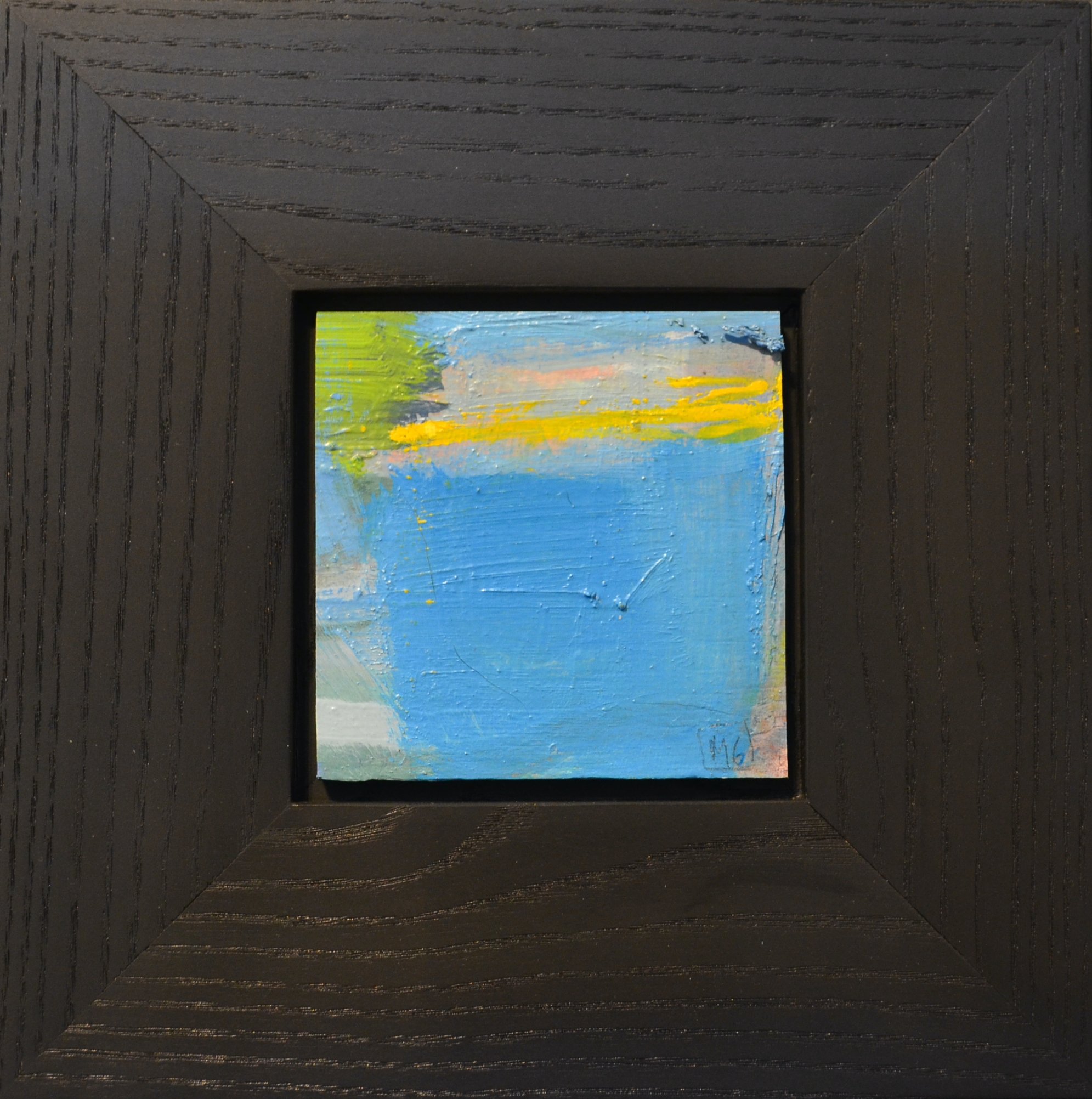 Miniature X
8.5" x 8.5" ( Ash wood frame black finish)
Oil on panel

Available