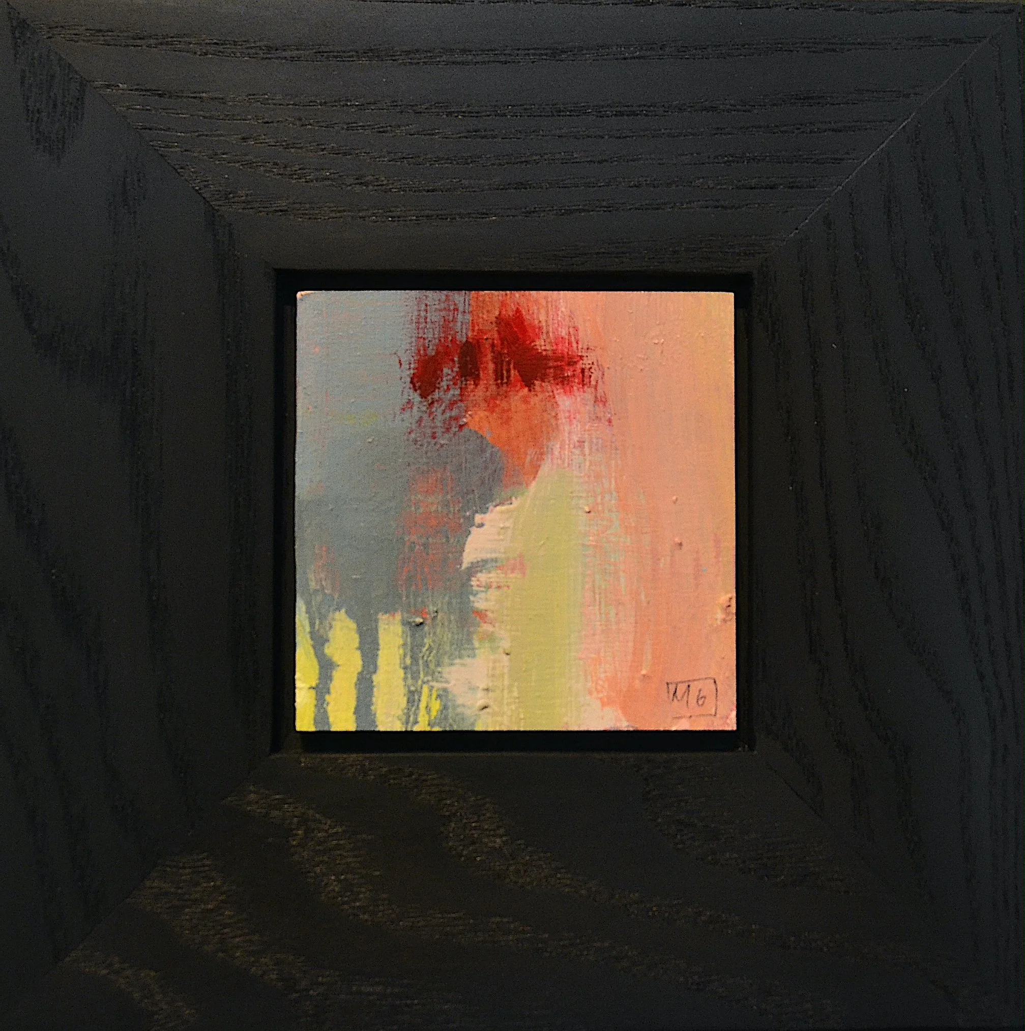 Miniature IX
8.5" x 8.5" ( Ash wood frame black finish)
Oil on panel

[SOLD]