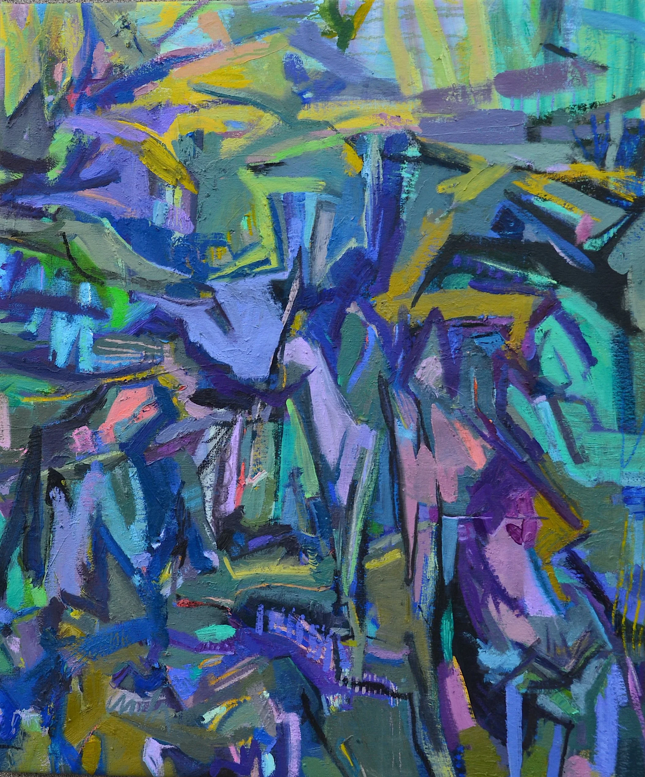 Interference, 31.5"x 37.5"