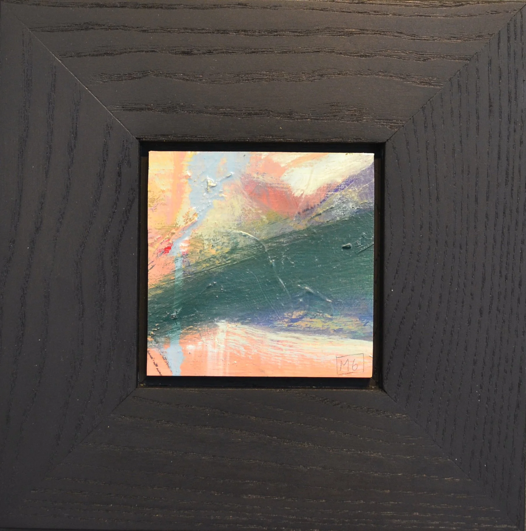 Miniature I
8.5" x 8.5" ( Ash wood frame black finish)
Oil on panel

Available