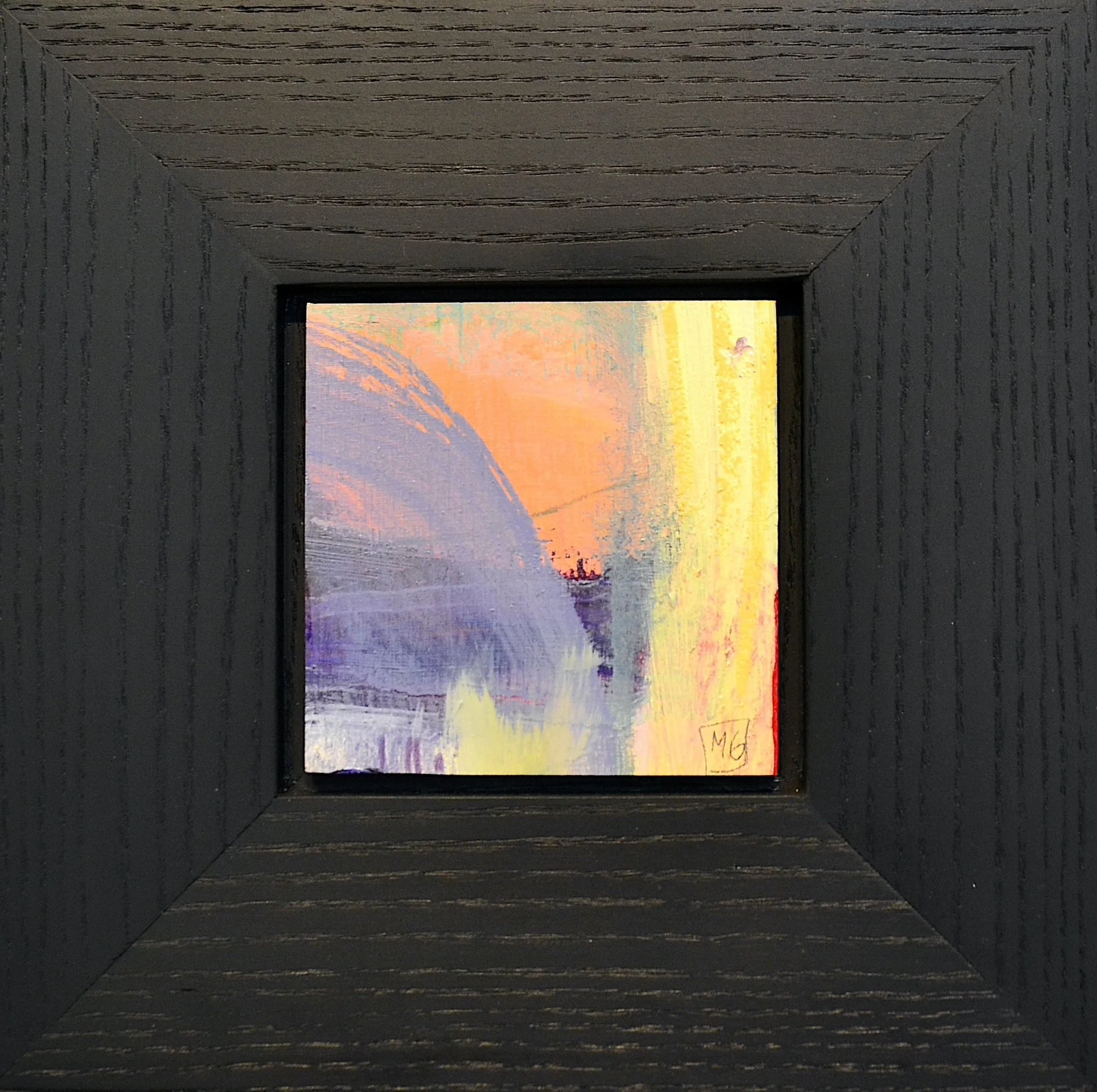 Miniature VI
8.5" x 8.5" ( Ash wood frame black finish)
Oil on panel

[SOLD]