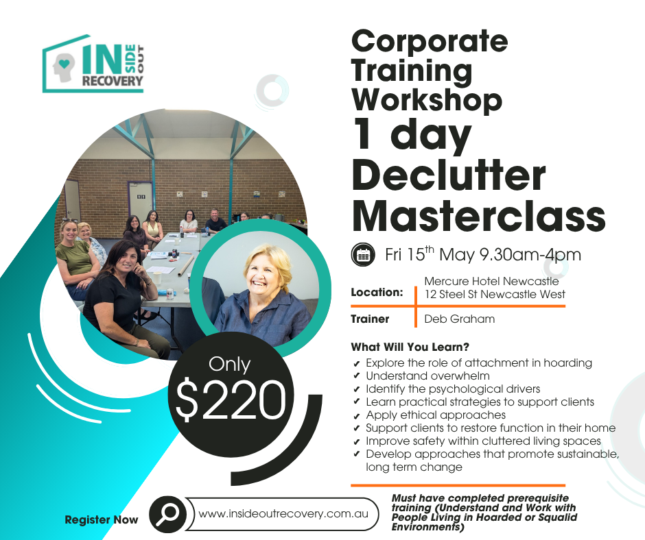 Newcastle - 1 Day Workshop Declutter Masterclass