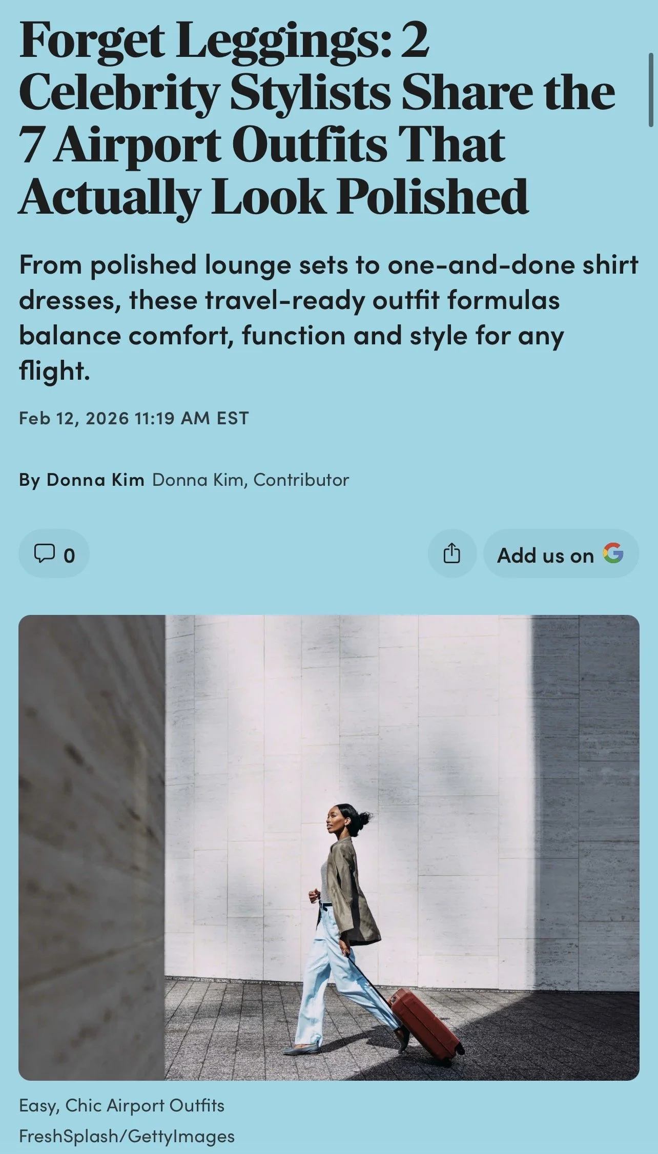 Parade | Airport Style