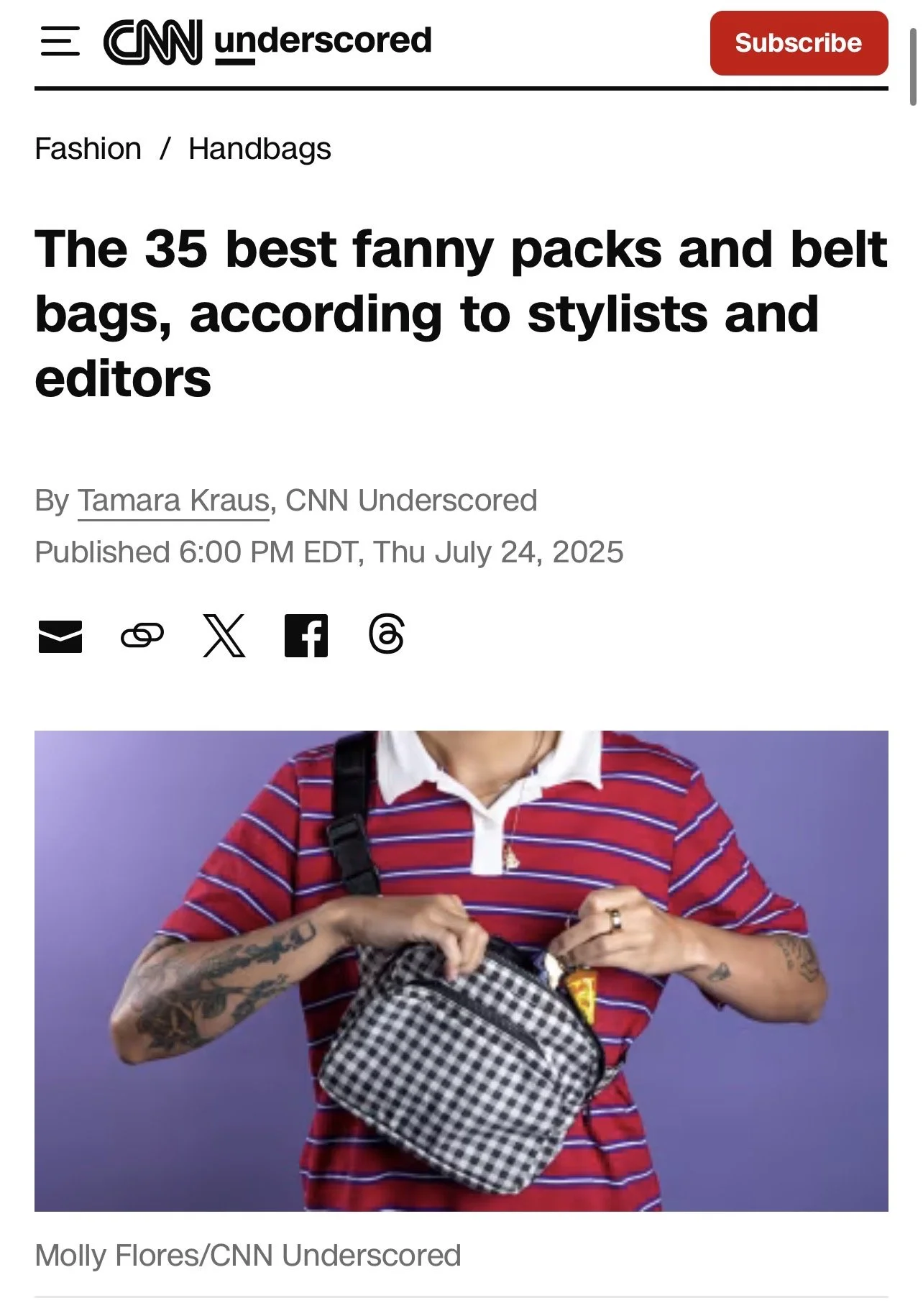CNN Underscored | Best Belt Bags