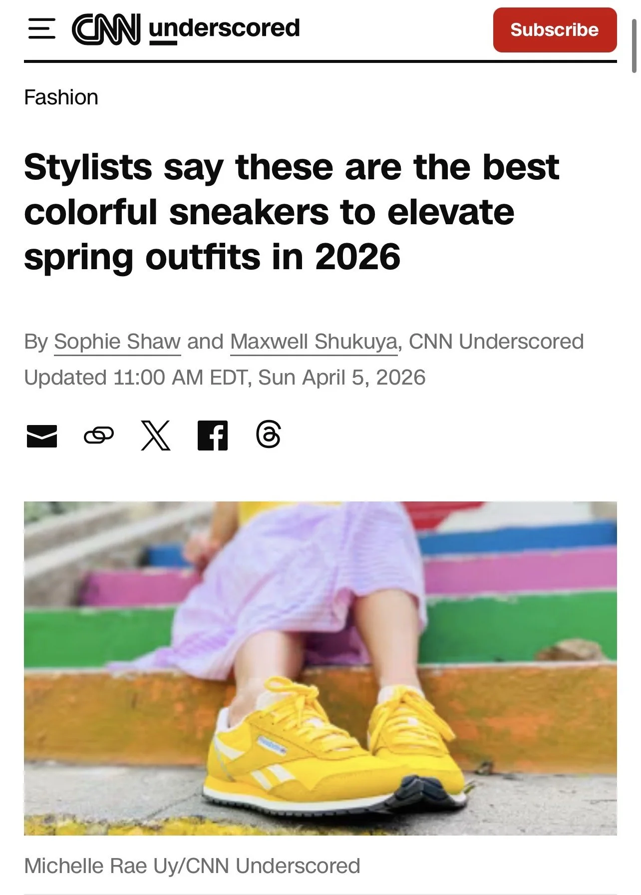 CNN Underscored | Best Spring 26 Sneakers