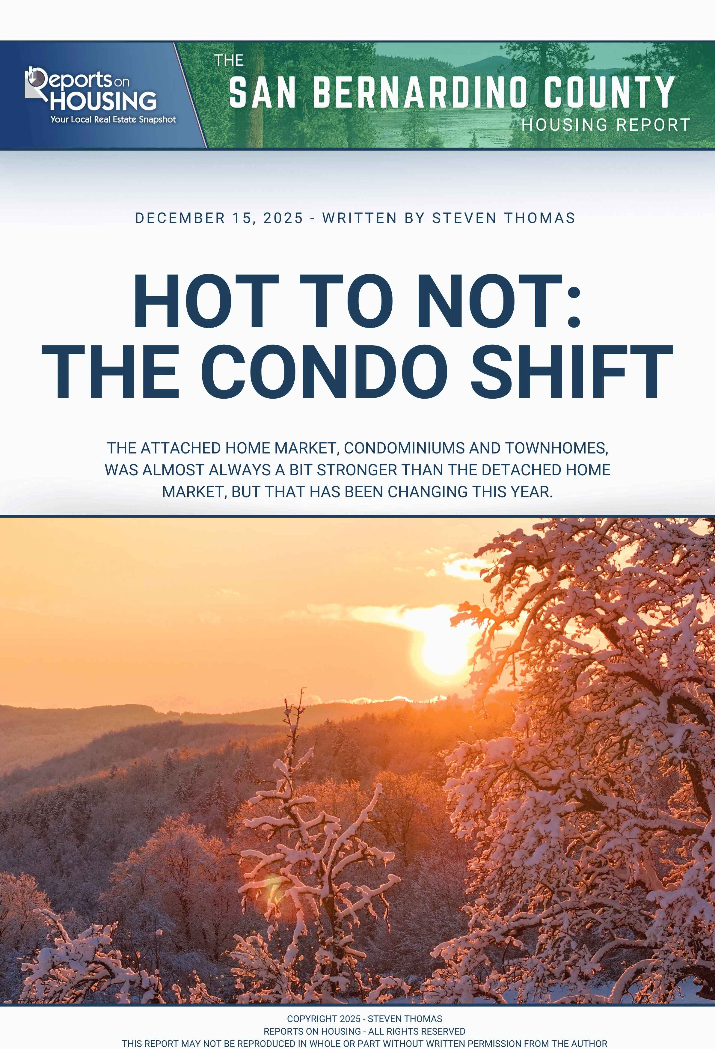 Inland Empire Housing Market Update