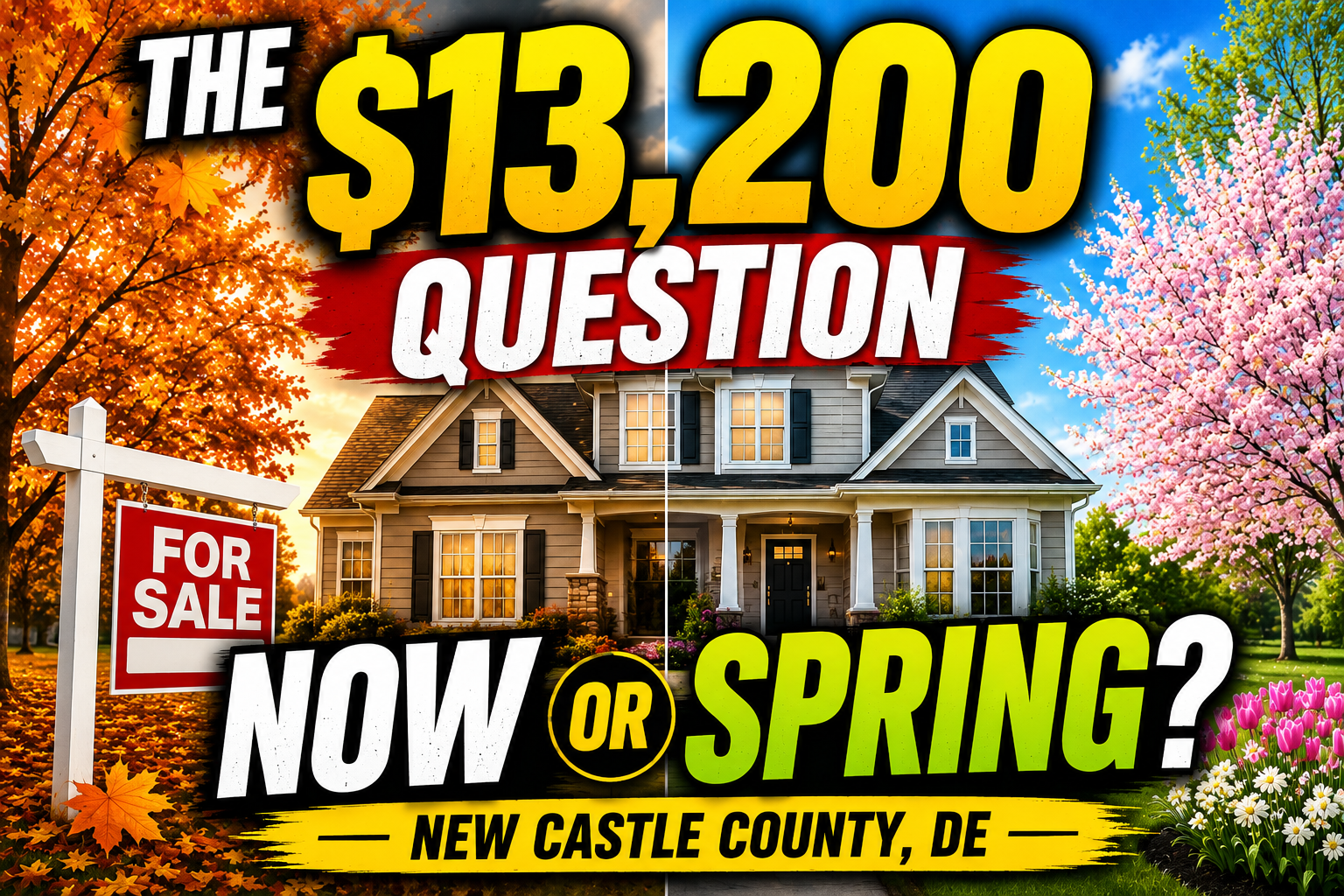 Sell Now or Wait Until Spring in New Castle County?