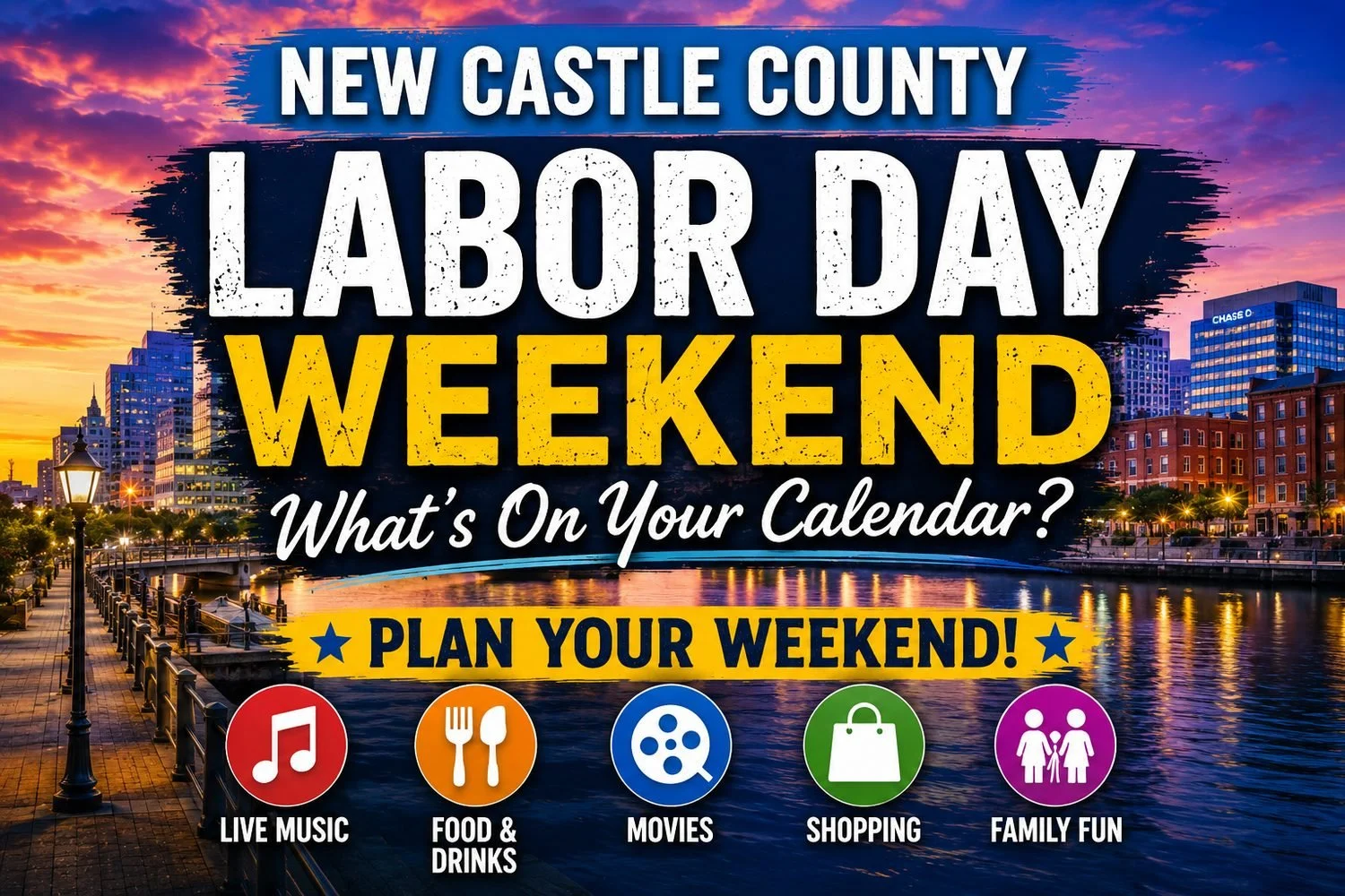 Labor Day Weekend in New Castle County, Delaware