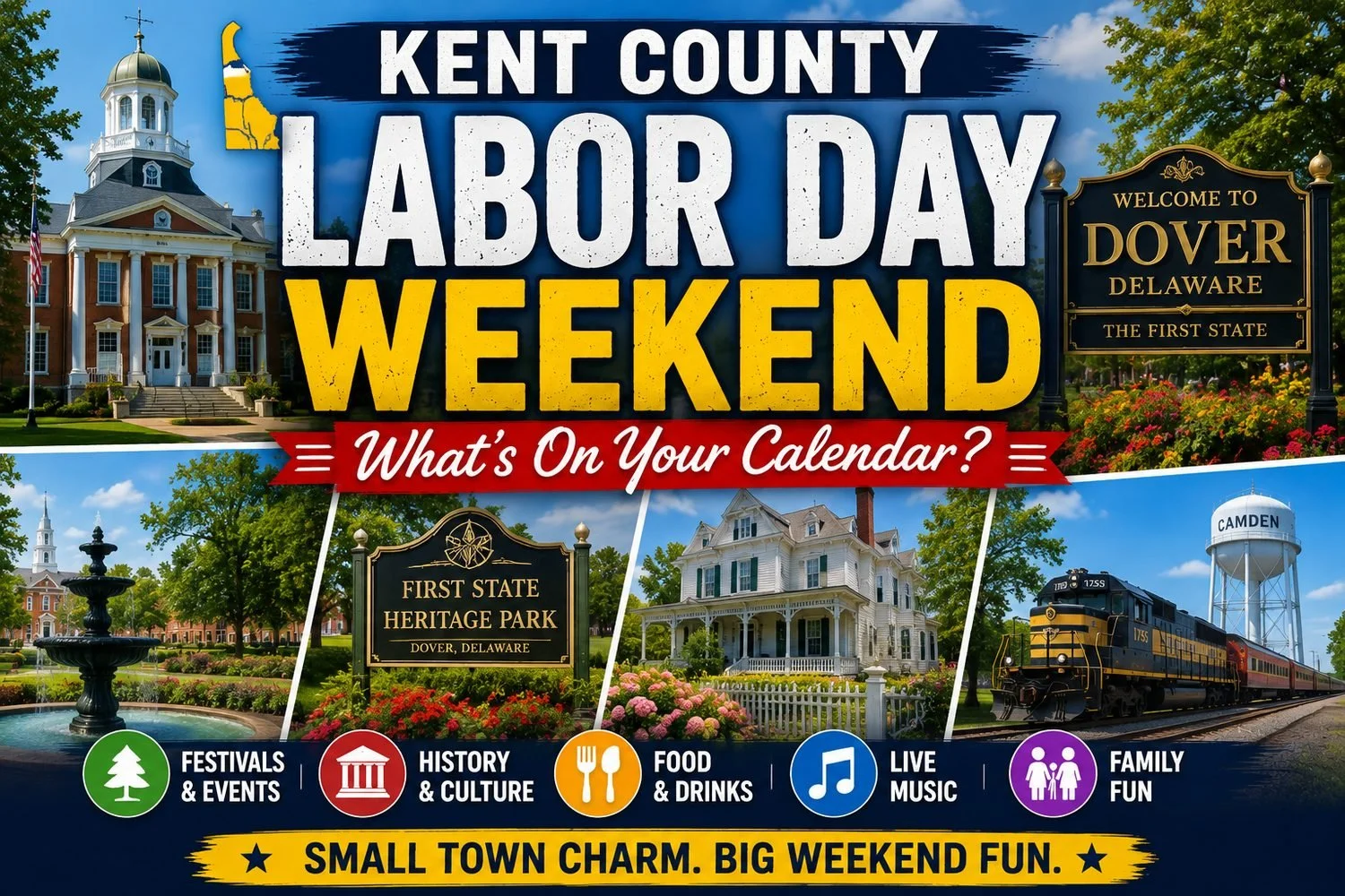 Labor Day Weekend in Kent County, Delaware