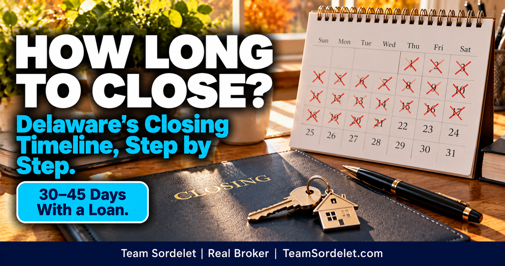 How Long Does It Take to Close on a House in Delaware?