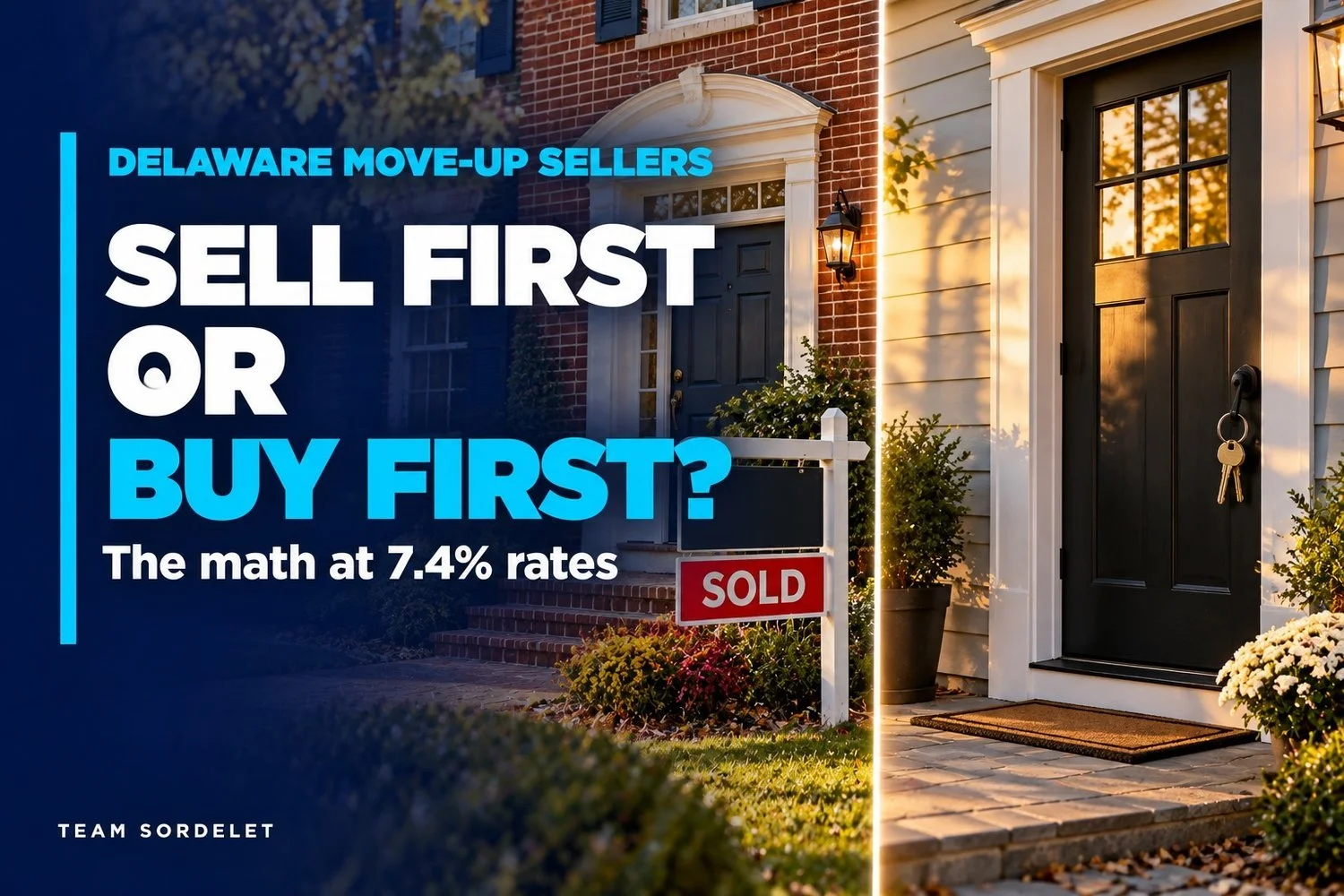Should You Sell Before You Buy in Delaware?