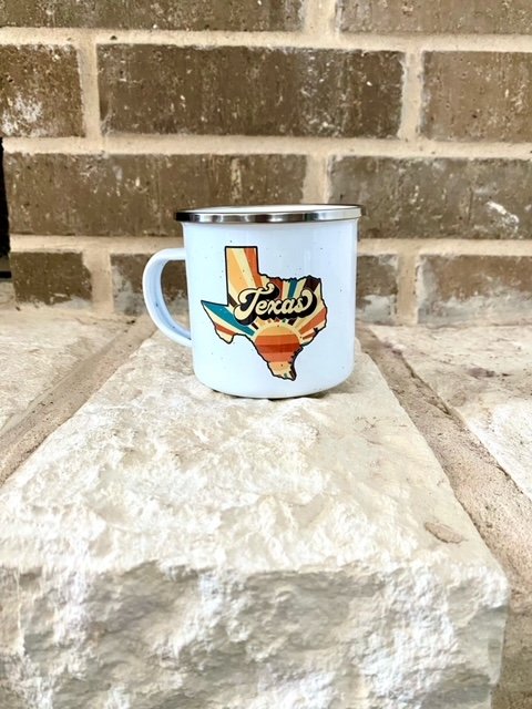 Retro State Camp Mug