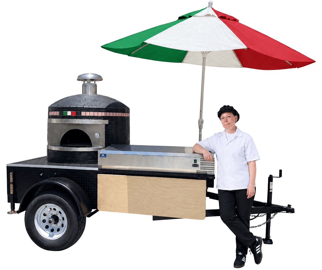 Our Woden Fire Pizza Oven