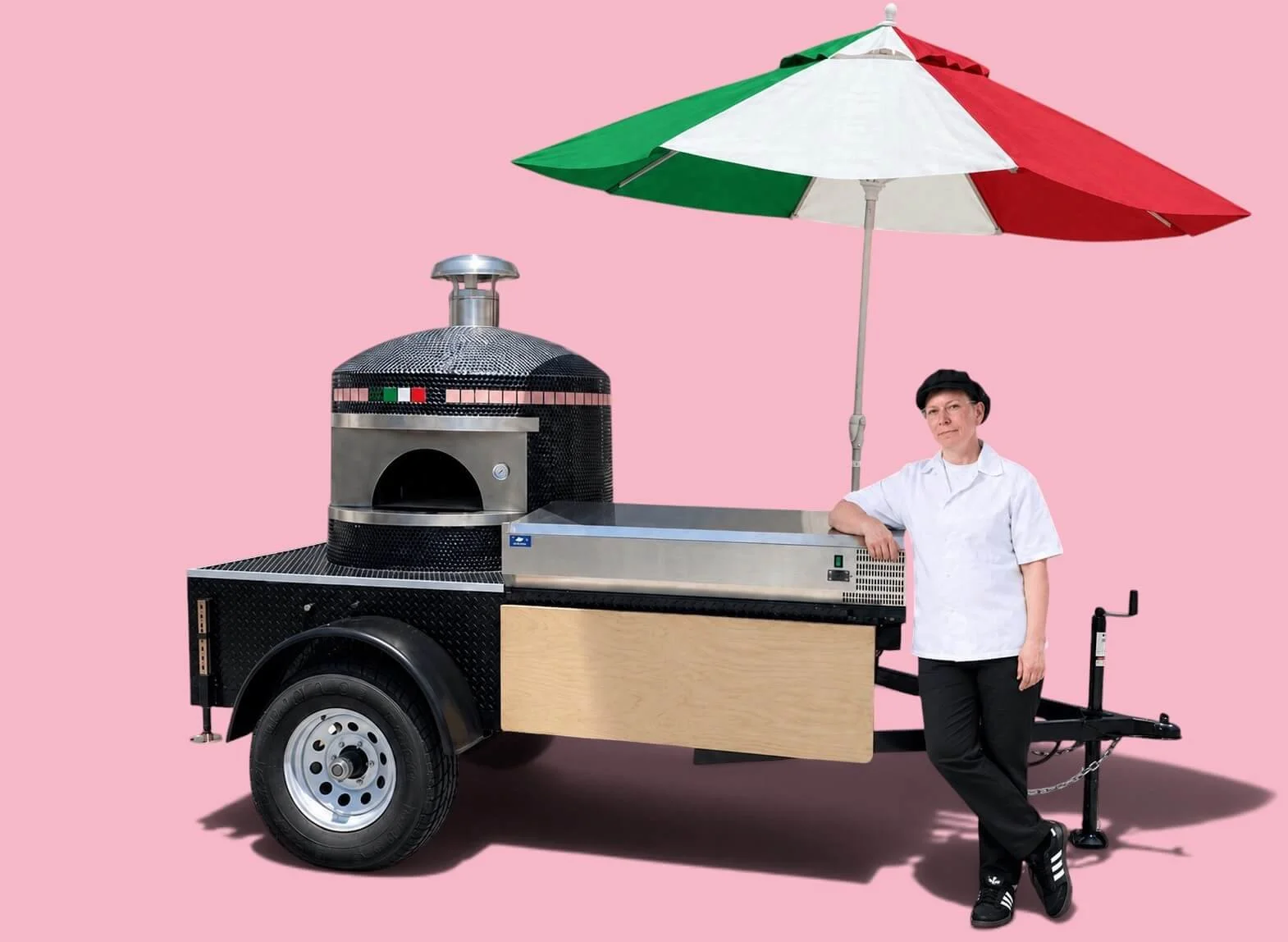 Our wooden fire pizza oven