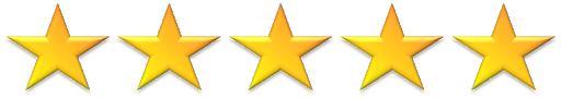 Five Stars Review on Google