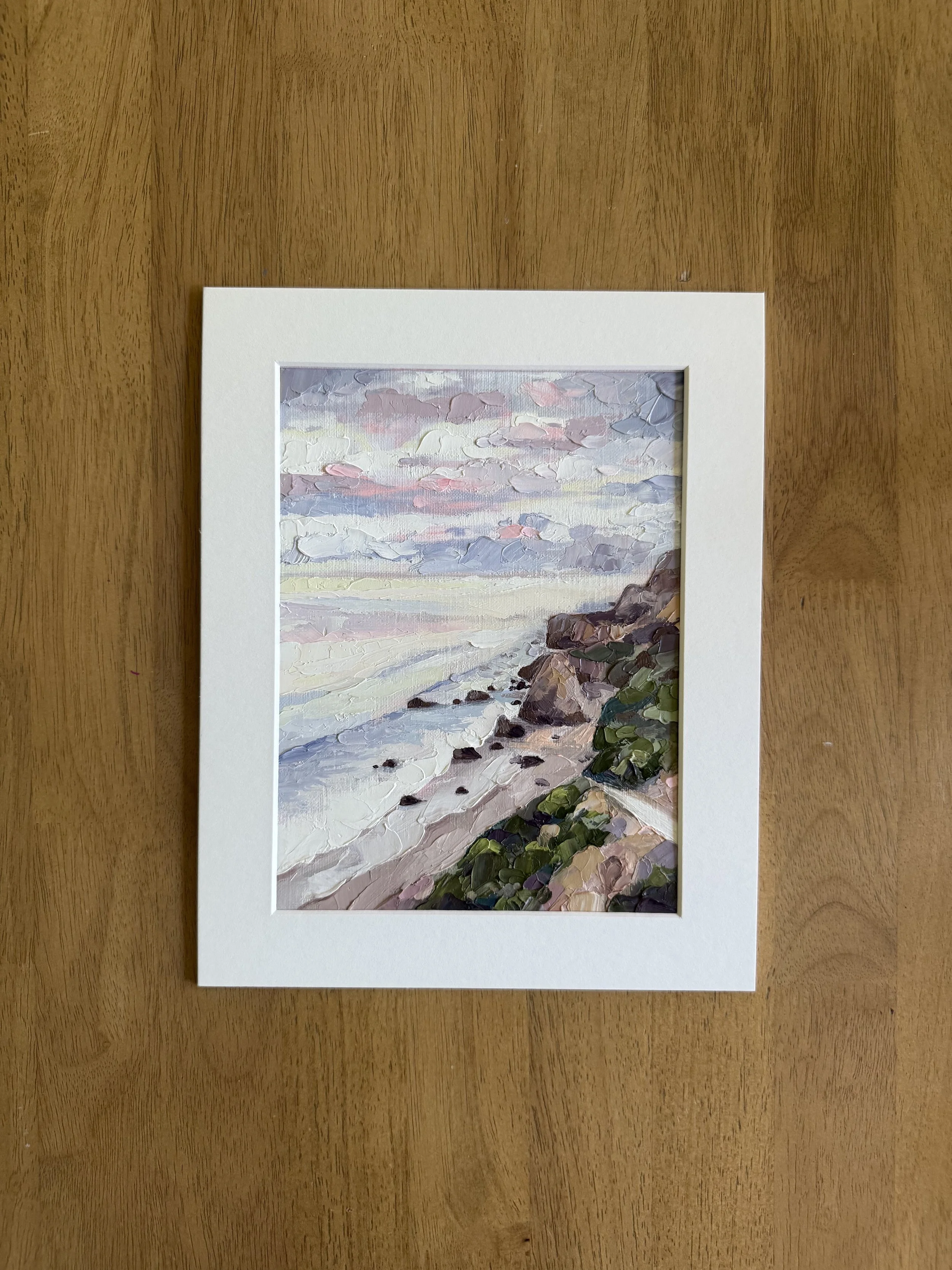 El Matador Beach - Malibu | Matted Original Painting