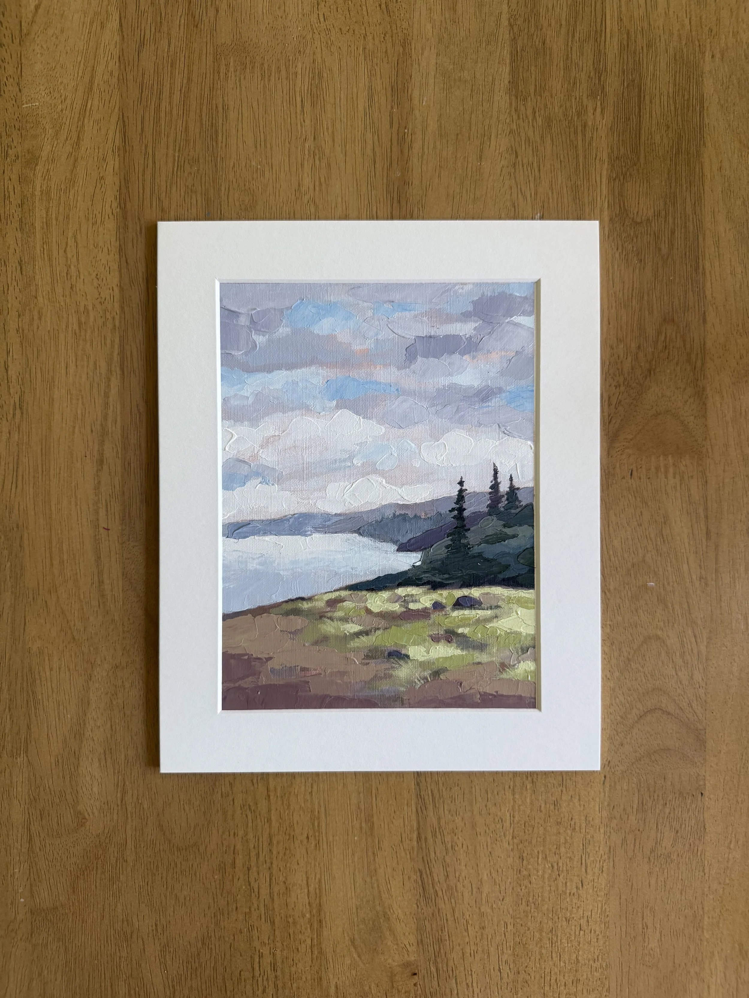 Pelican State Beach - Northern California | Matted Original Painting