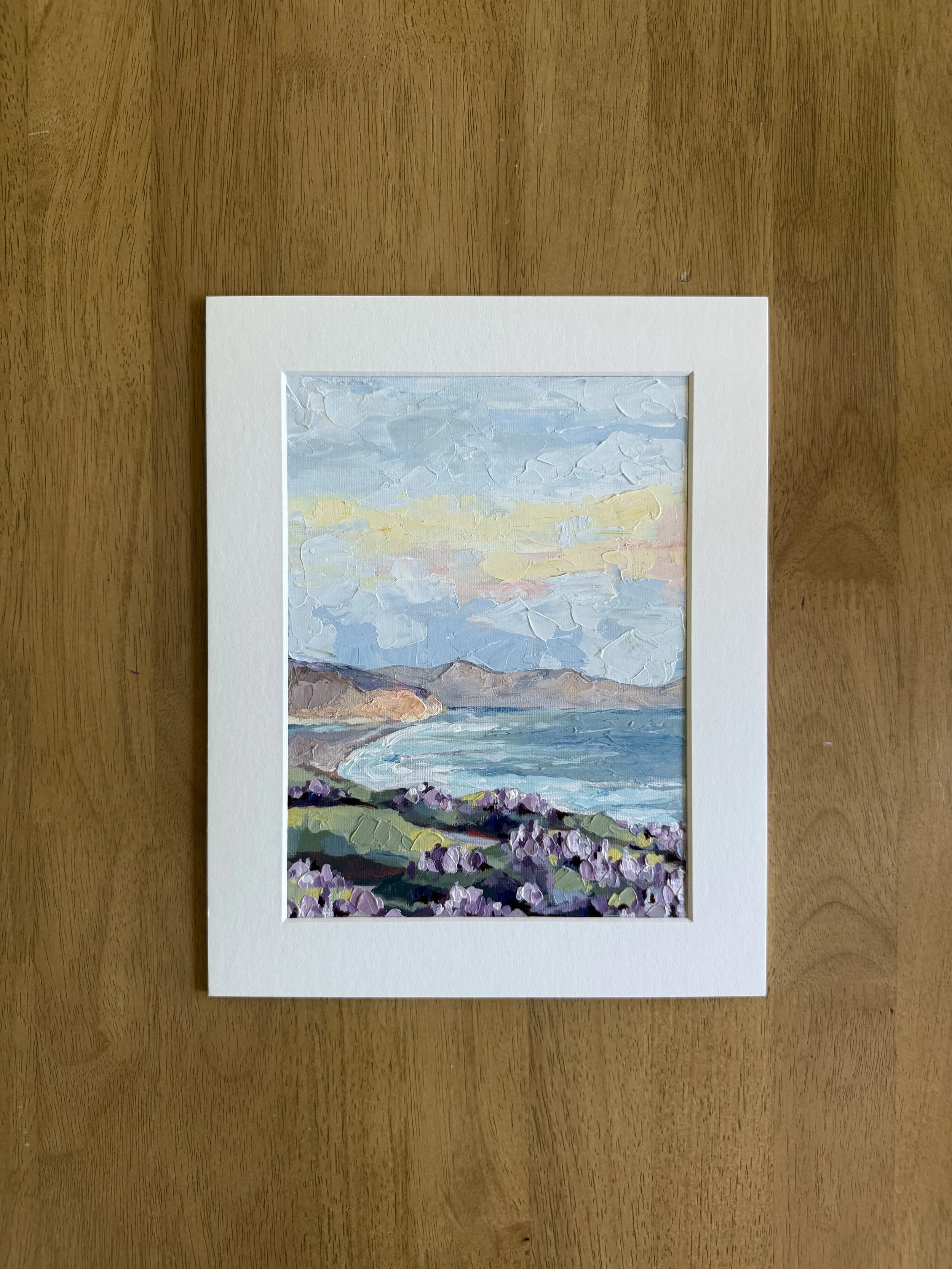 La Jolla Cove - San Diego | Matted Original Painting