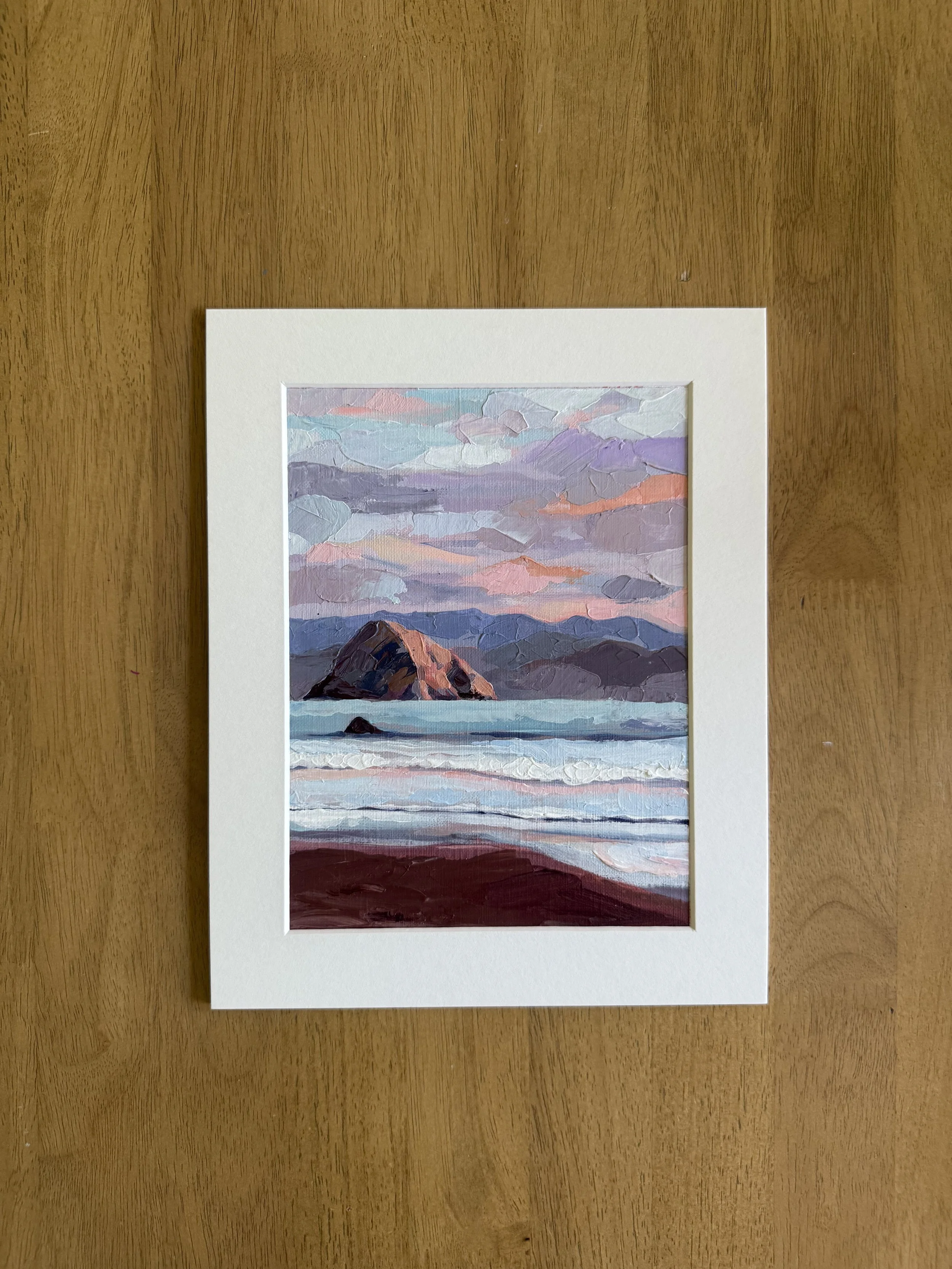 Morro Bay | Matted Original Painting