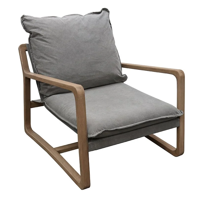 Acer Lounge Chair Dark Grey