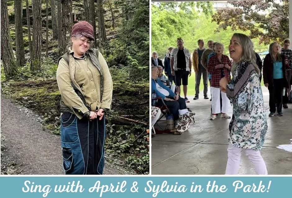 Sing with April and Sylvia in the Park