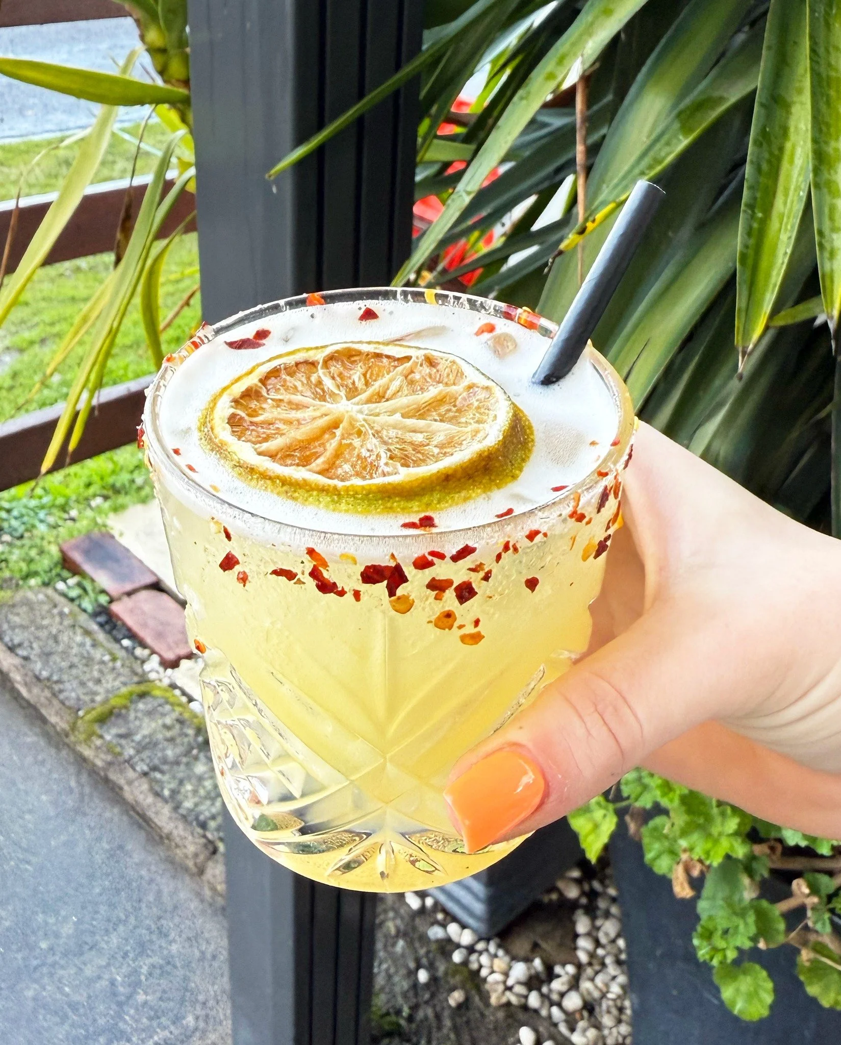 🔥 Passionfruit Chilli Margarita &ndash; where sweet meets heat!

Tequila, passionfruit pur&eacute;e, lime juice &amp; jalape&ntilde;o-infused sugar syrup.

🌶️🍹 A bold twist on a classic, perfect for Spring!