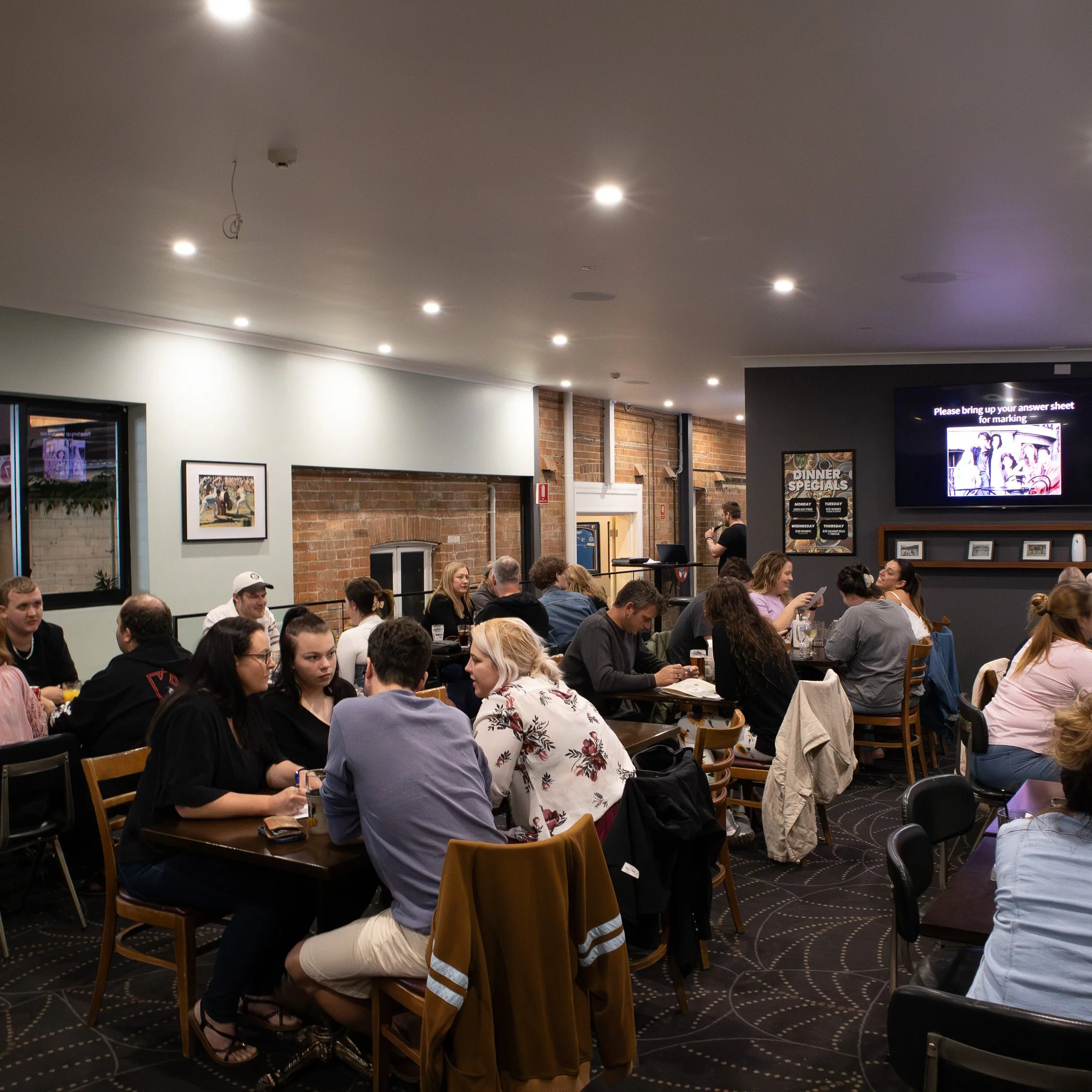 🧠✨ Thursday Night Trivia is ON! This Thursday the 15th of January ✨🧠

Round up the crew and put your brains to the test &mdash; FREE to play with great prizes up for grabs 🎉

Make a night of it with our $18 Schnitzel special from 5:30pm 👏

Good f