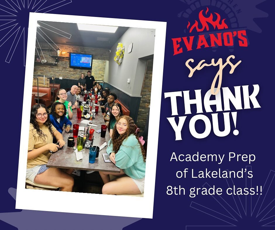 We love serving our community!! We want to send a huge congratulations and thank you to the 8th grade class Academy Prep Center of Lakeland 🥳👏🏻🎉 We had the opportunity to serve breakfast to these scholars as they were headed to celebrate at Disne