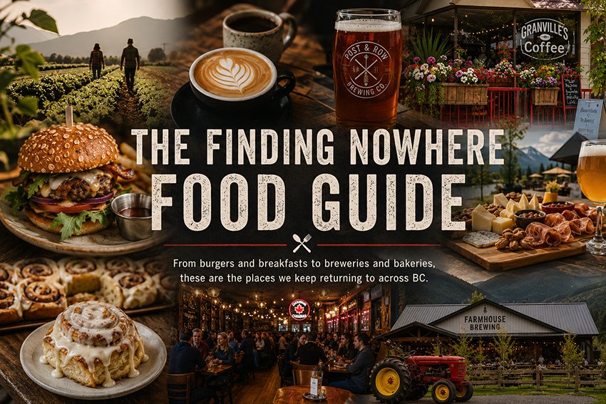 The Finding Nowhere Food Guide