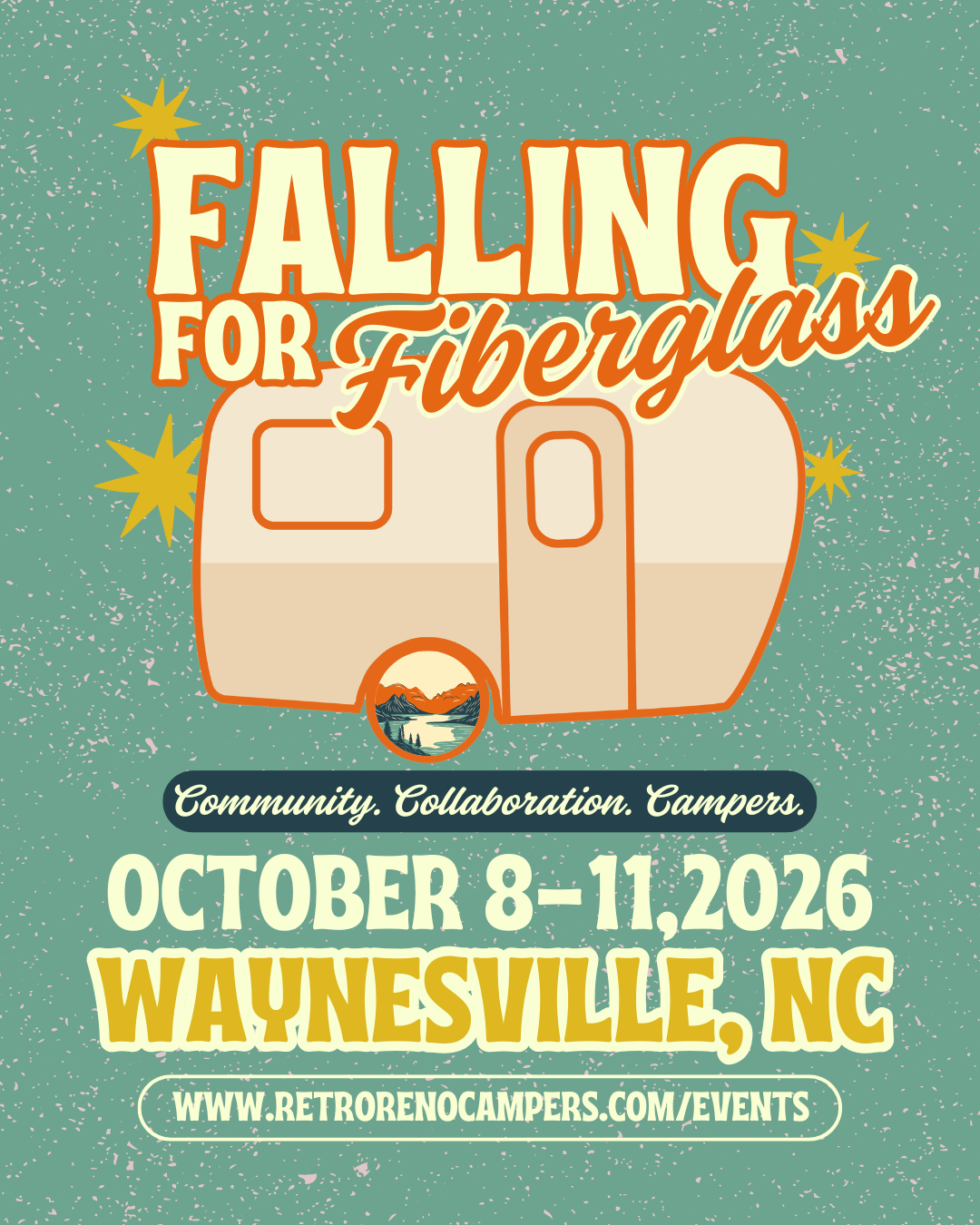 Falling for Fiberglass Rally